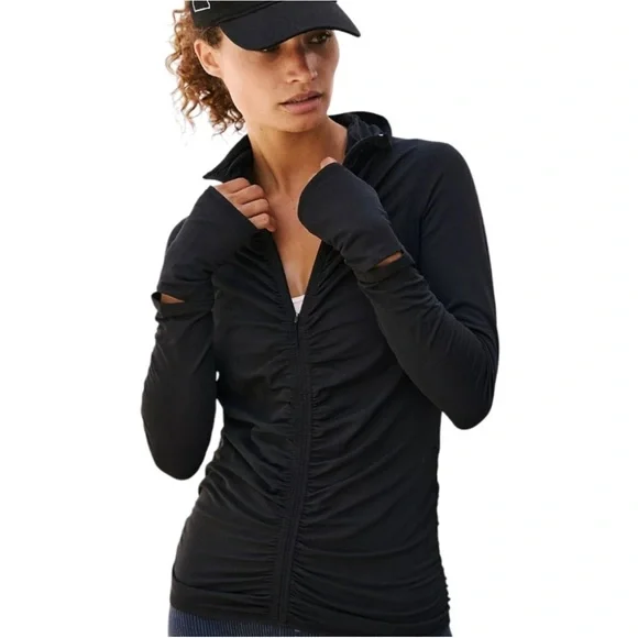 FREE PEOPLE Movement Wonderland Zip Up S - Picture 3 of 14